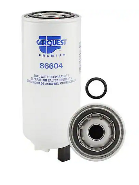 Carquest Premium Fuel/Water Separator Spin-on with Drain, Square Sensor Port and Reusable Sensor