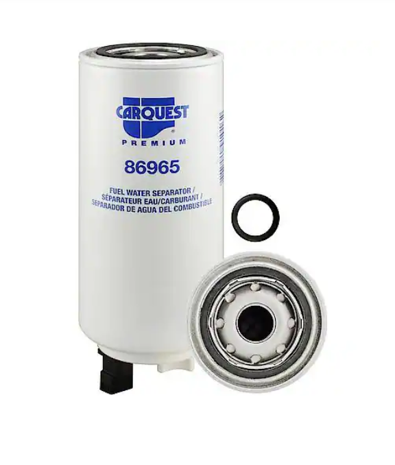 Carquest Premium Fuel/Water Separator Spin-On with Sensor Port, Drain and Reusable Sensor
